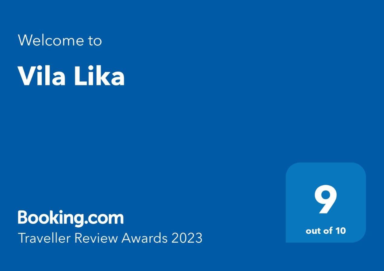 Vila Lika Hotel Korce Ngoại thất bức ảnh